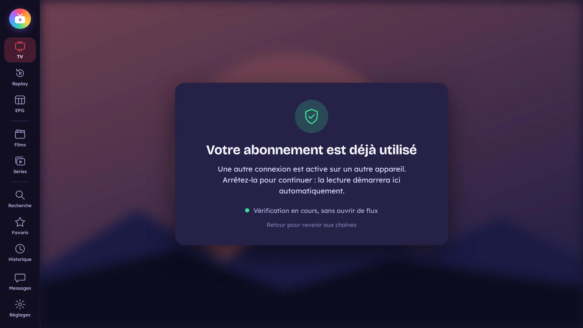 Protection de l'abonnement